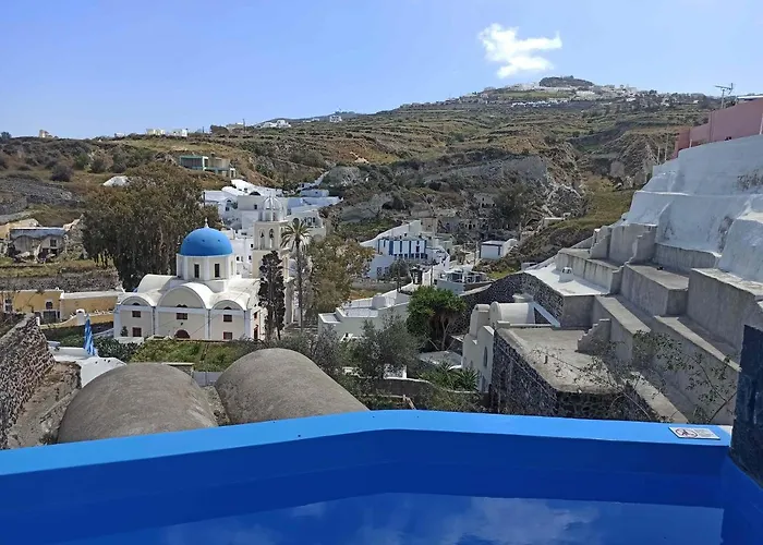 Appart hôtel Amphitrite Santorini Vóthon