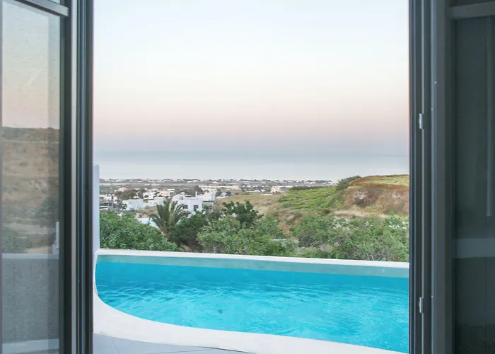 Appart hôtel Amphitrite Santorini Vóthon